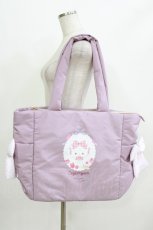 画像1: m petit by misako / こぎみゅん/トートバッグ  ラベンダー H-26-04-28-048-LO-BG-NS-ZH (1)