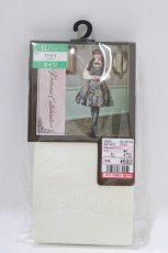 画像1: Kurumi Collaboration / ECKurumiタイツバラ L~LL アイボリー H-26-04-28-055-GO-ZA-NS-ZH (1)
