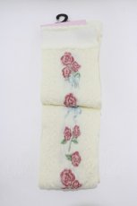 画像1: m petit by misako / AMOVKマロンクリームハナ  アイボリー H-26-04-28-065-LO-ZA-NS-ZH (1)