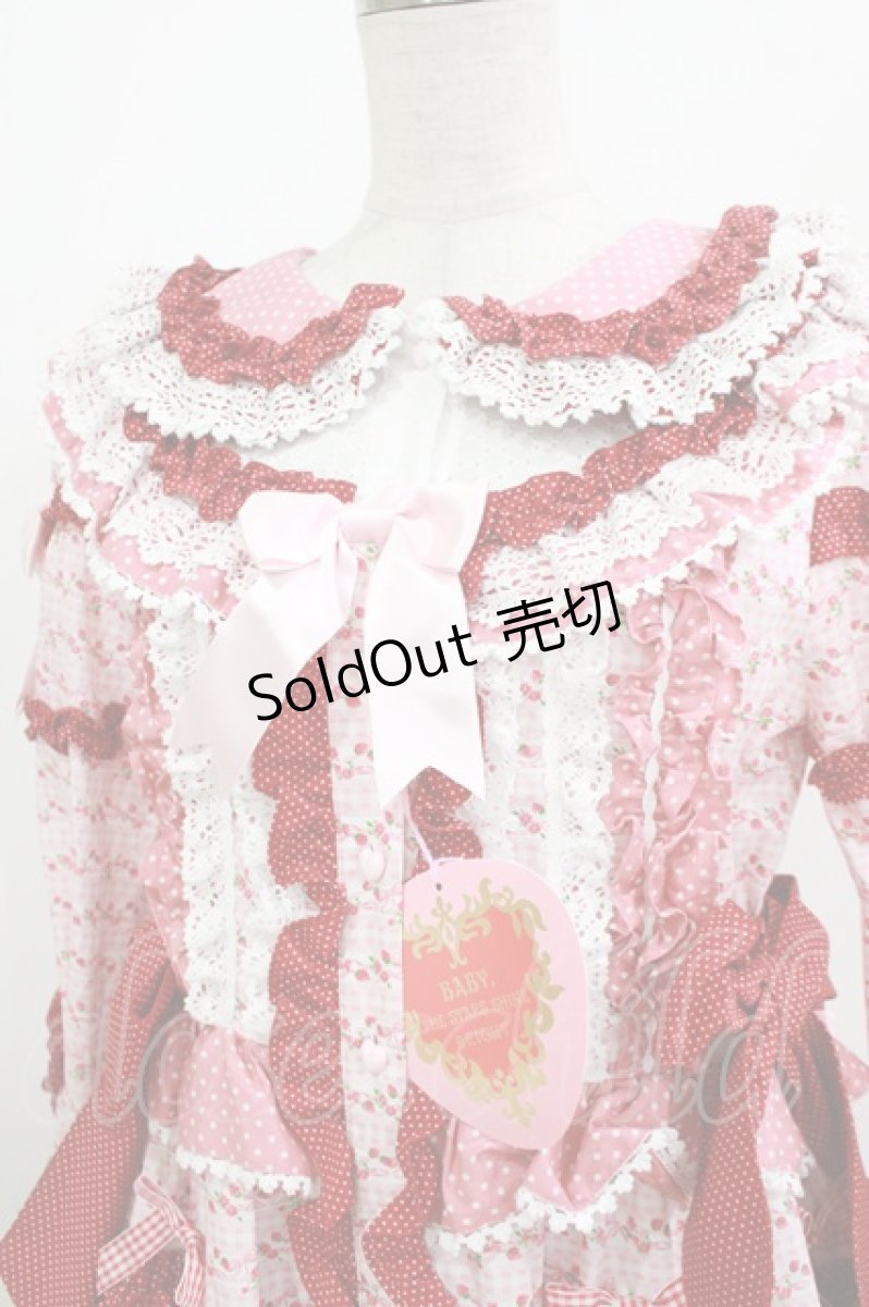 画像4: BABY,THE STARS SHINE BRIGHT / Tartelette aux Fraisesロングワンピース Free  H-26-04-28-006-BA-OP-NS-ZH (4)