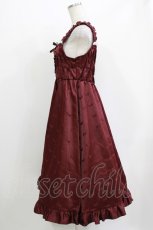 画像2: Cherirulu Chocola / TT*MINリボン M ワイン H-26-04-28-008-GO-OP-NS-ZH (2)