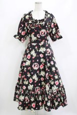 画像1: Forest Wardrobe（海外ロリータブランド） / Early Summer Berry Picture Book ワンピースセット L ブラック H-26-04-28-009-LO-OP-NS-ZH (1)