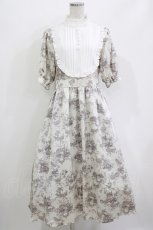 画像1: m petit by misako / AM*トワルドジュイワンピース L オフ H-26-04-28-010-LO-OP-NS-ZH (1)