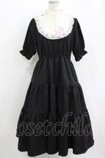 画像1: m petit by misako / TT*AMデシンヨークOP L ブラック H-26-04-28-011-LO-OP-NS-ZH (1)