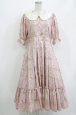 画像1: m petit by misako / NINA’S/トワルドジュイワンピース M ピンク H-26-04-28-013-LO-OP-NS-ZH (1)