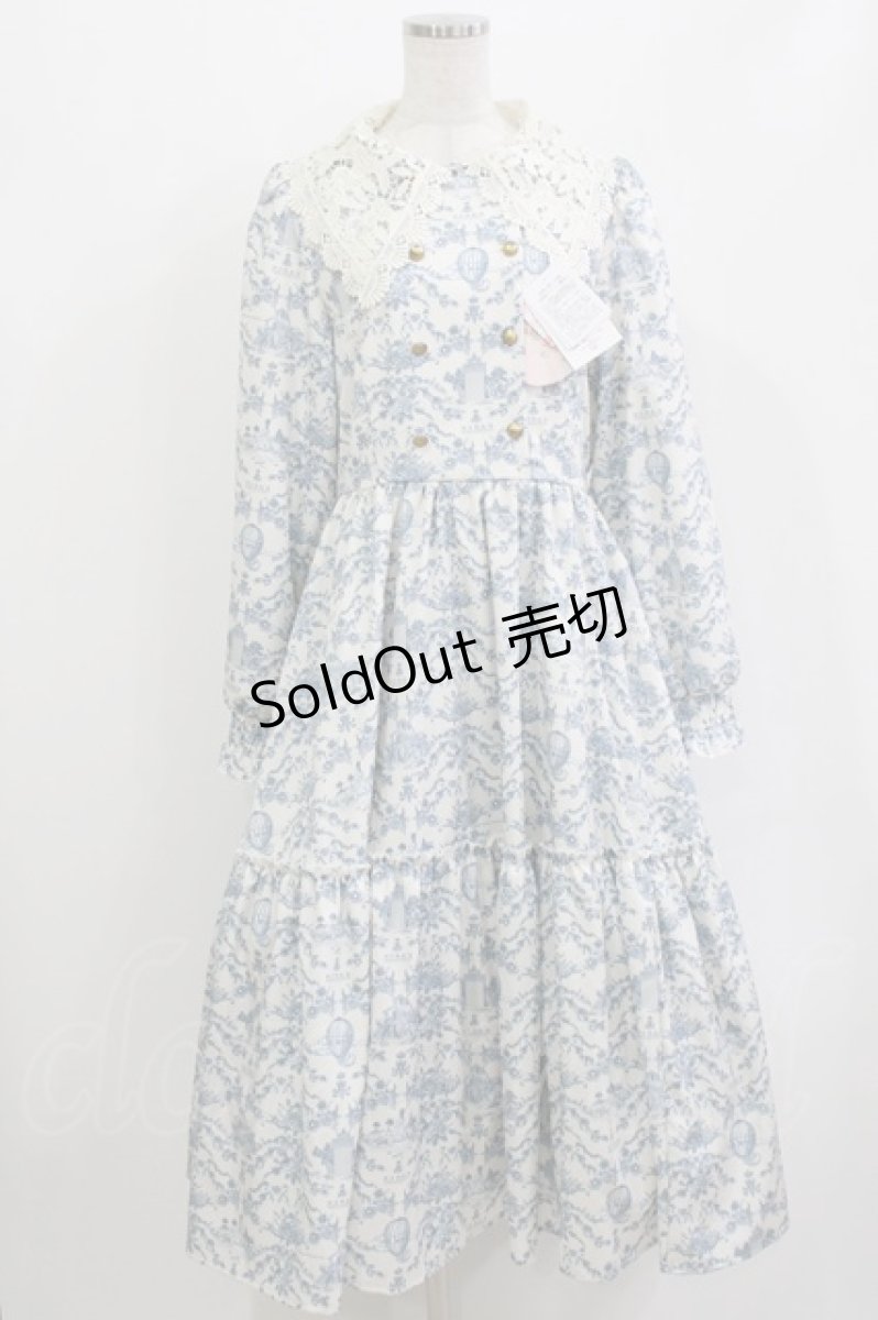 画像1: m petit by misako / TT*MSK トワルドOP L オフ/ブルー H-26-04-28-015-LO-OP-NS-ZH (1)