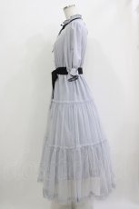 画像2: Lovely Tency / 眞白ありすコラボ/チュールワンピース M ブルー H-26-04-28-017-GO-OP-NS-ZH (2)