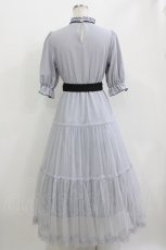 画像3: Lovely Tency / 眞白ありすコラボ/チュールワンピース M ブルー H-26-04-28-017-GO-OP-NS-ZH (3)