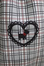 画像4: axes femme kawaii / おさんぽテリア柄ジャンスカ M グレー H-26-04-28-002-AX-OP-NS-ZH (4)