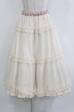 画像5: m petit by misako / NINA'S/RVパニエスカート M ピンク/アイボリー リバーシブル H-26-04-28-020-LO-SK-NS-ZH (5)