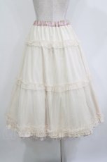 画像6: m petit by misako / NINA'S/RVパニエスカート M ピンク/アイボリー リバーシブル H-26-04-28-020-LO-SK-NS-ZH (6)