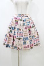 画像1: Jane Marple / Beau Chocolatのミニスカート  ピンク H-26-04-29-031-JM-SK-KB-ZH (1)