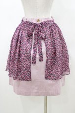 画像2: MILK / ベリーズエプロンスカート  ネイビーローズ H-26-04-29-032-ML-SK-KB-ZH (2)