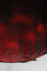 画像3: Spider Lily / フィッシュテールスカート  黒×赤/彼岸花 H-26-04-29-033-GO-SK-AK-ZH (3)
