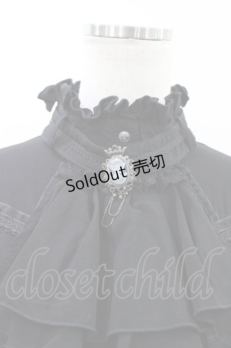 画像3: Rozen Kavalier / ジャボ付きブラウス  黒 H-26-04-29-035-OO-BL-AK-ZH (3)