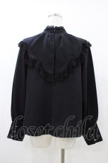 画像2: Lumiebre / ローズブラウス  黒 H-26-04-29-036-LO-BL-AK-ZH (2)