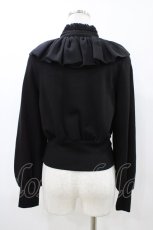 画像2: abilletage / フリルカーディガン  黒 H-26-04-29-037-GO-TO-AK-ZH (2)