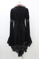 画像2: Qutie Frash / 蜘蛛メッシュカーディガン  黒 H-26-04-29-041-QU-TO-AK-ZH (2)