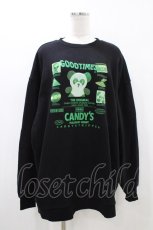 画像1: Candy Stripper / GOOD TIMES SWEAT  ブラック H-26-04-29-049-PU-TO-KB-ZH (1)