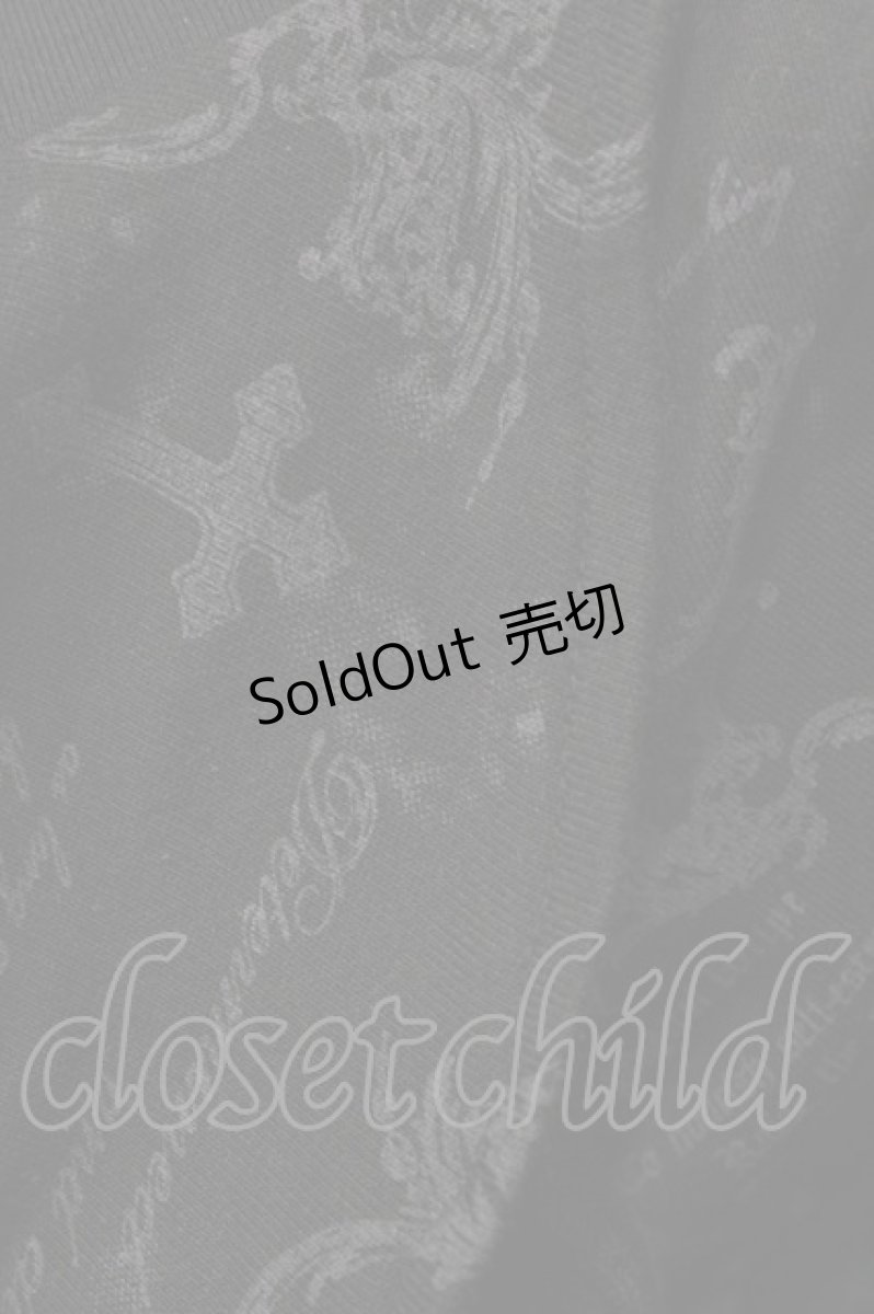 画像3: SEX POT ReVeNGe / ハイネックプリントロングアウター L 黒 H-26-04-29-052-SP-JA-AK-ZH (3)