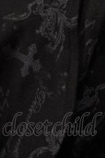 画像3: SEX POT ReVeNGe / ハイネックプリントロングアウター L 黒 H-26-04-29-052-SP-JA-AK-ZH (3)