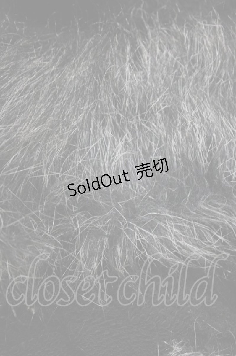 画像4: Deorart / フード付きZIPポンチョ F 黒 H-26-04-29-053-PU-CO-AK-ZH (4)