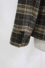 画像4: Jane Marple Dans Le Salon / ウールチェックジャケット  ブラウン H-26-04-29-1034-JM-JA-KB-ZH (4)