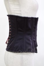 画像2: abilletage / ベーシックサテンショートコルセット サイズ3 紫 H-26-04-29-1036-GO-ZA-AK-ZH (2)