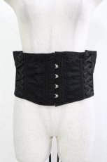 画像1: ATELIER PIERROT / -Blooming Rose-ショートコルセット 2 ブラック H-26-04-29-1037-EL-ZA-KB-ZH (1)