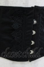 画像4: ATELIER PIERROT / -Blooming Rose-ショートコルセット 2 ブラック H-26-04-29-1037-EL-ZA-KB-ZH (4)