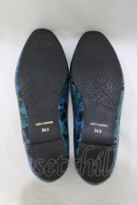 画像4: YOSUKE / フラットローファー 24.0 ブルーコンビ H-26-04-29-1005-PU-SH-KB-ZH (4)
