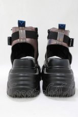 画像3: YOSUKE / 厚底サンダル M  H-26-04-29-1006-PU-SH-KB-ZH (3)