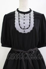 画像4: Melody BasKet / ラウンドヨークワンピース L ブラック H-26-04-29-1008-LO-OP-KB-ZH (4)