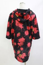 画像2: Drug Honey / ストロベリーブラッド半袖パーカー  ブラック H-26-04-29-1017-PU-TO-KB-ZH (2)