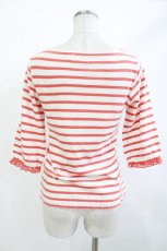 画像2: Emily Temple cute / フリルボーダートップス  オレンジ H-26-04-29-1018-ET-TO-KB-ZH (2)