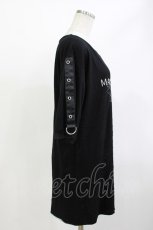 画像2: SEX POT ReVeNGe / プリントメッシュレイヤードロングカットソー L ブラック H-26-04-29-1022-SP-TO-KB-ZH (2)