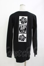 画像2: SEX POT ReVeNGe / プリントロングカットソー M ブラック H-26-04-29-1023-SP-TO-KB-ZH (2)