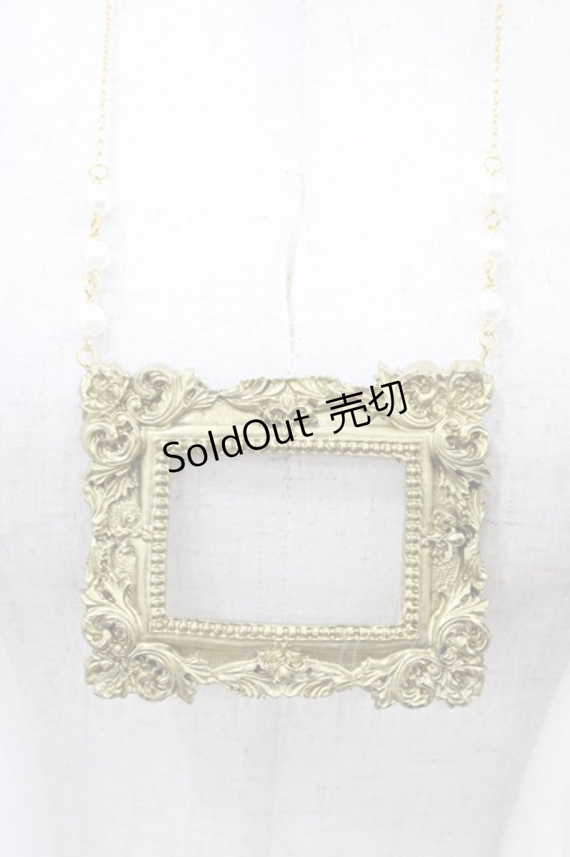 画像1: BooDoDo / 飾られない額縁ネックレス  ゴールド H-26-04-29-012-0-AC-AK-ZH (1)