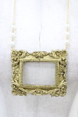 画像1: BooDoDo / 飾られない額縁ネックレス  ゴールド H-26-04-29-012-0-AC-AK-ZH (1)