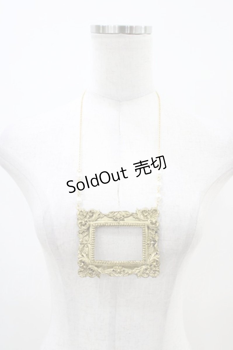 画像2: BooDoDo / 飾られない額縁ネックレス  ゴールド H-26-04-29-012-0-AC-AK-ZH (2)