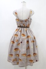 画像2: Emily Temple cute / BonCroissantノースリーブワンピース  モカ H-26-04-29-024-ET-OP-KB-ZH (2)