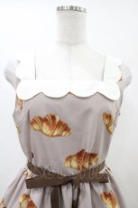 画像4: Emily Temple cute / BonCroissantノースリーブワンピース  モカ H-26-04-29-024-ET-OP-KB-ZH (4)