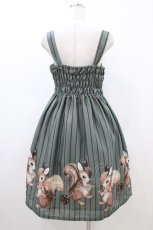 画像2: Emily Temple cute / NUTS univ.プレーンノースリーブワンピース M グリーン H-26-04-29-025-ET-OP-AK-ZH (2)