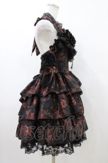 画像3: MARBLE / 総フリルロマンティックドレス  茶 H-26-04-29-027-GO-OP-AK-ZH (3)