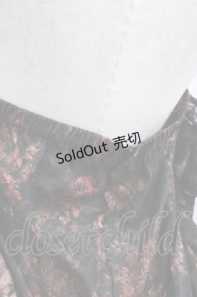 画像6: MARBLE / 総フリルロマンティックドレス  茶 H-26-04-29-027-GO-OP-AK-ZH (6)