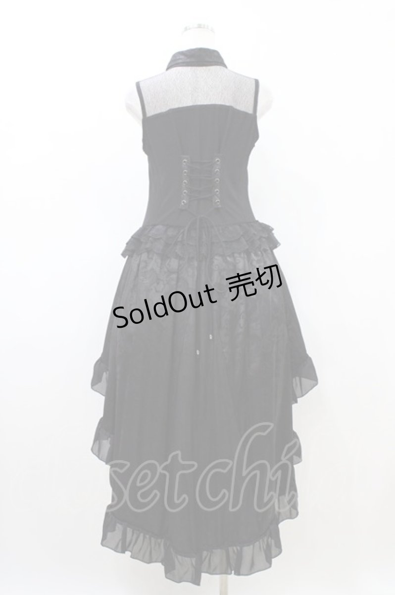 画像2: Qutie Frash / コルセットチュニック  黒 H-26-04-29-028-QU-OP-AK-ZH (2)