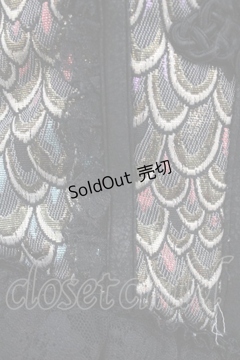 画像3: Qutie Frash / コルセットチュニック  黒 H-26-04-29-028-QU-OP-AK-ZH (3)