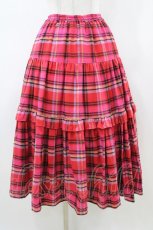 画像1: Candy Stripper / HOLY DAYS TIERED SKIRT  ピンク H-26-04-29-029-PU-SK-KB-ZH (1)