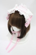 画像1: BABY,THE STARS SHINE BRIGHT / Petit fraisierヘッドドレス  ピンク H-26-04-30-001-BA-AC-YZ-ZH (1)