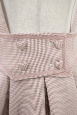 画像3: Secret Honey / サスペンダーチェックスカート Free ピンク H-26-04-30-031-CA-SK-NS-ZH (3)